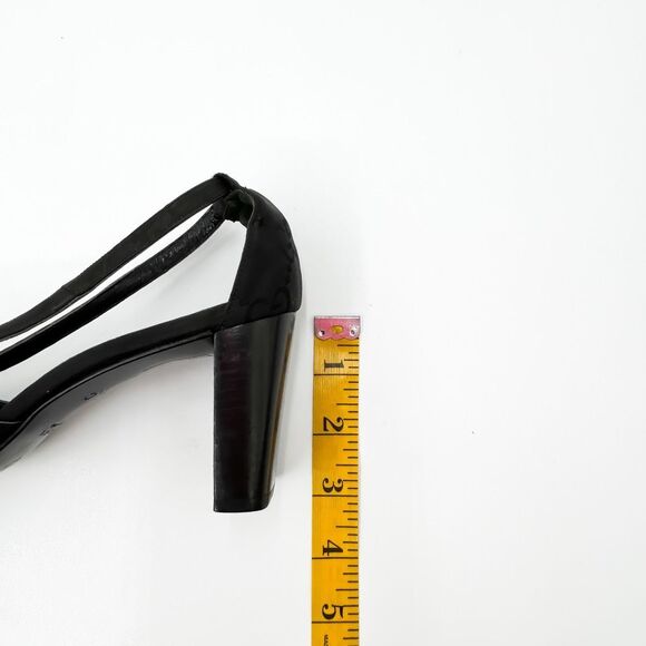 Gucci GG Supreme Square Toe Pumps Heels EU 38.5 US 8.5 - Picture 12 of 12